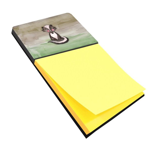 Carolines Treasures Badger Watercolor Sticky Note Holder BB7440SN